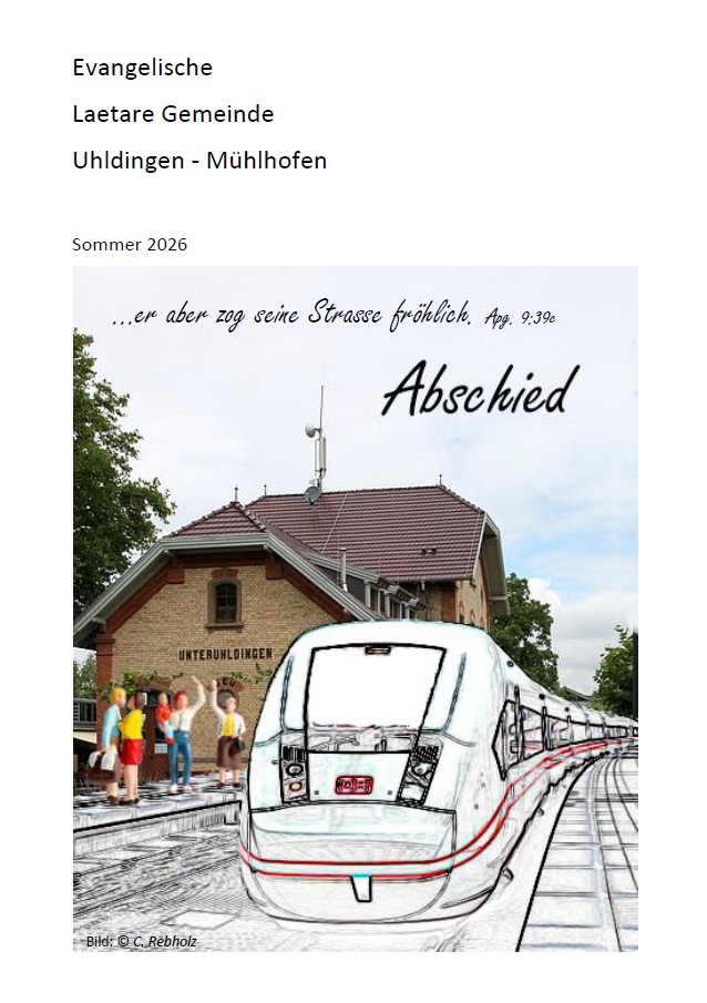 Titelseite des Gemeindebriefs 2026, Ausgabe 2